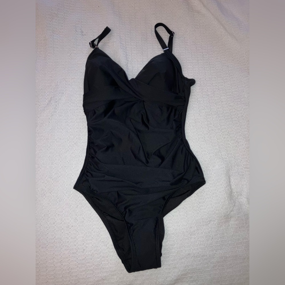 Calvin Klein One-Piece Swimsuit, black, size 6, new with tags never been worn